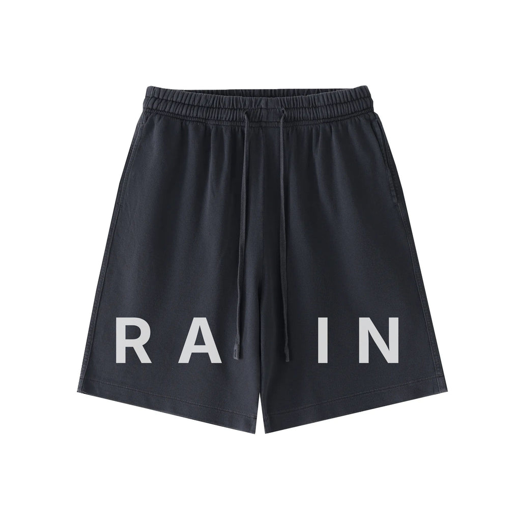 RAIN. LOGO SHORTS