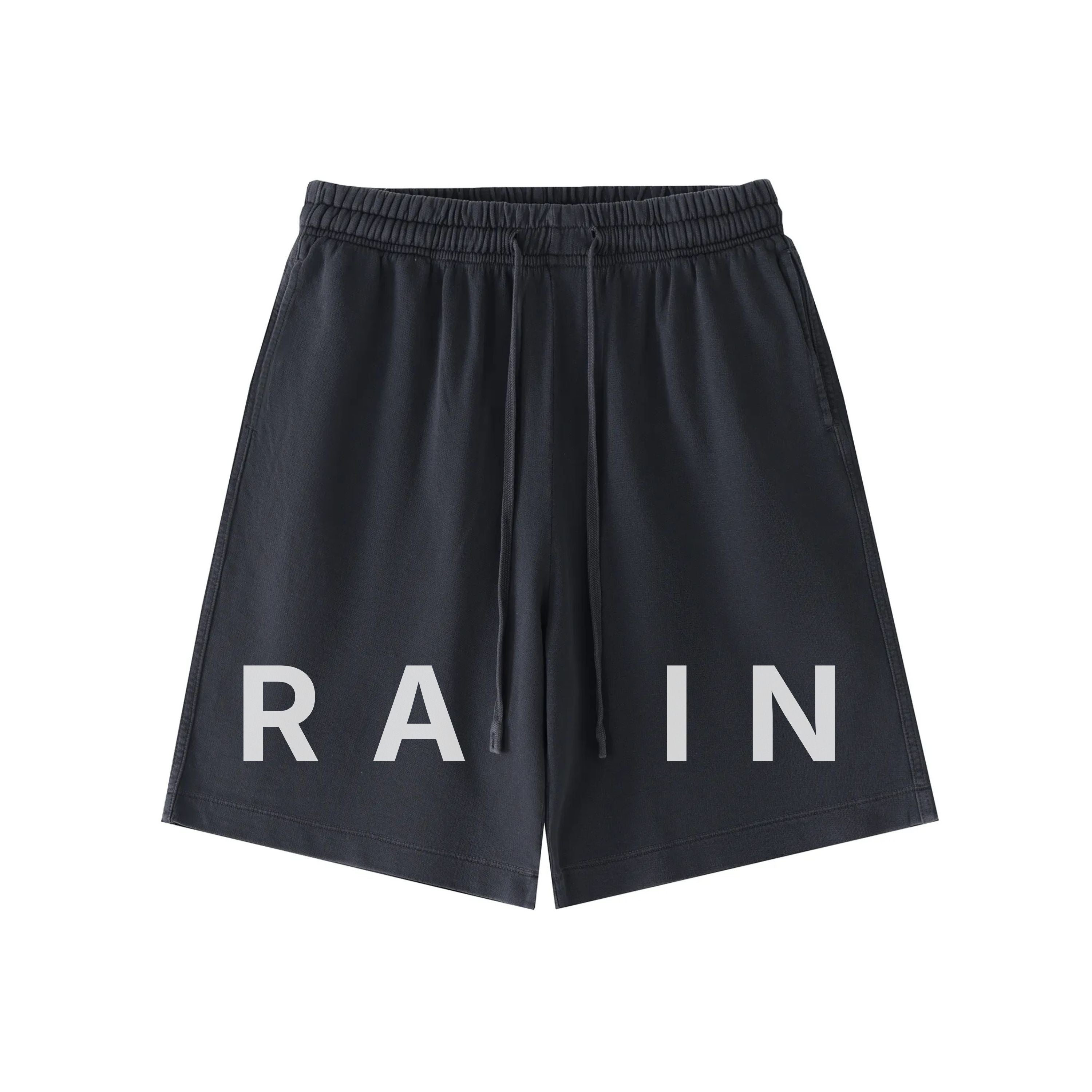 RAIN. LOGO SHORTS